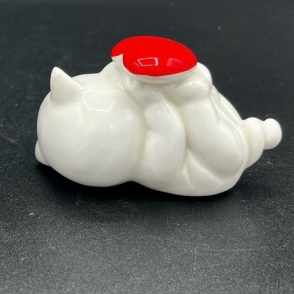 Vintage White Cat figurine “Muffin the Cat” - Picture 3 of 3